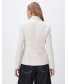 Жакет «Crème Tweed» — молочный жакет в стиле Chanel, арт. 33227-11